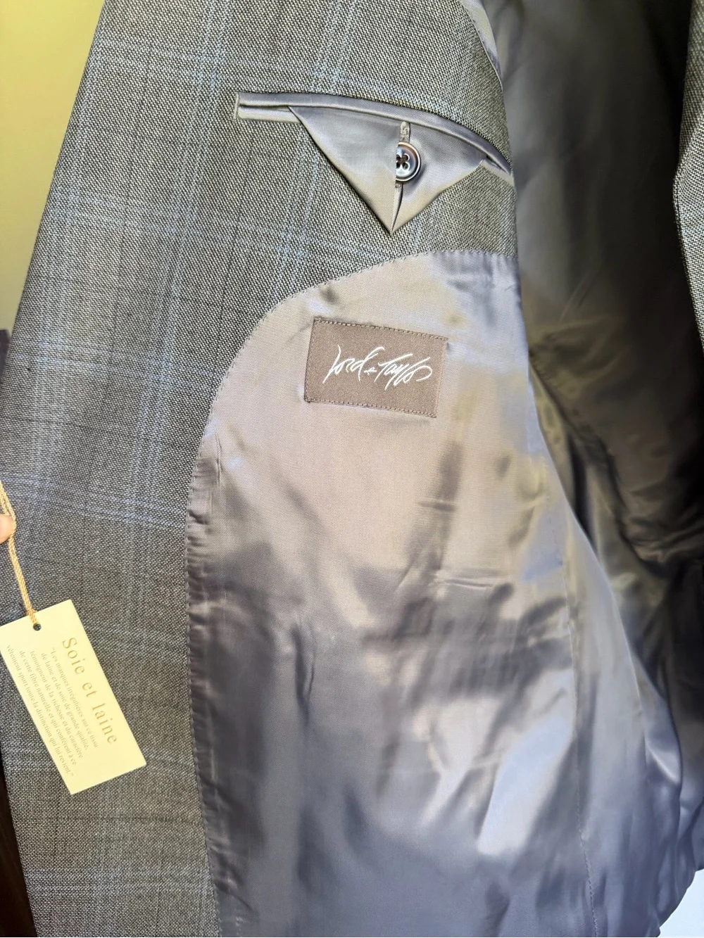 Ralph Lauren Gray Plaid Ultraflex Sport Coat